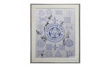 กรอบรูปอลูมิเนียมใส่ผ้ายันต์เลสเตอร์